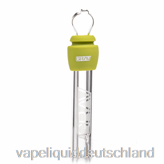 Grav-Glas-Blunt Mit Avocadogrünem Silikon-Vape-Liquid